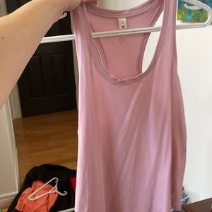 Lululemon Love Tank Sz 4 Pink Peony Euc